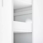 Credenza con piattaia, armadietto estraibile e cassetto