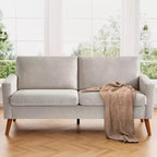 Dyonery 68 Loveseat Sofa, Comfy Couches for Living Room, Modern Oversized Love Seat Sofa, Tool-Free Setup Large Couches