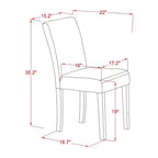 Set Sala da Pranzo 5 Pezzi con Piano in Legno Massello Finitura Bianco Lino - con Ribalte (4 Posti)
