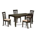 Dinette Set Table with Chairs - Kitchen Dining Room Set - Solid Wood Table and Chair Set