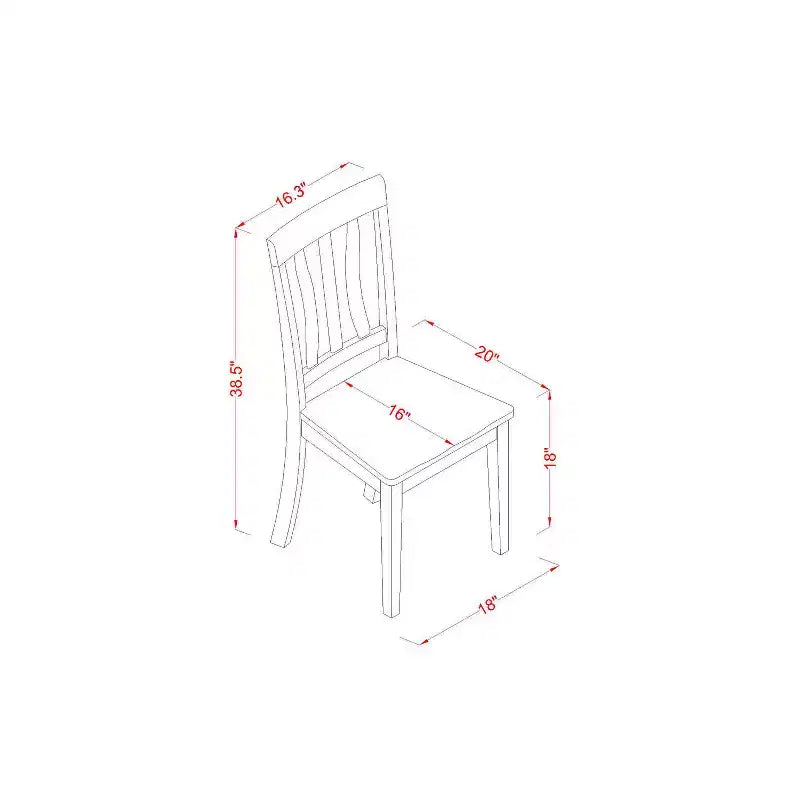 Set da pranzo 5 pezzi - Tavolo e sedie da cucina retrò - Tavolo da pranzo rotondo per 4 persone - Finitura color cappuccino